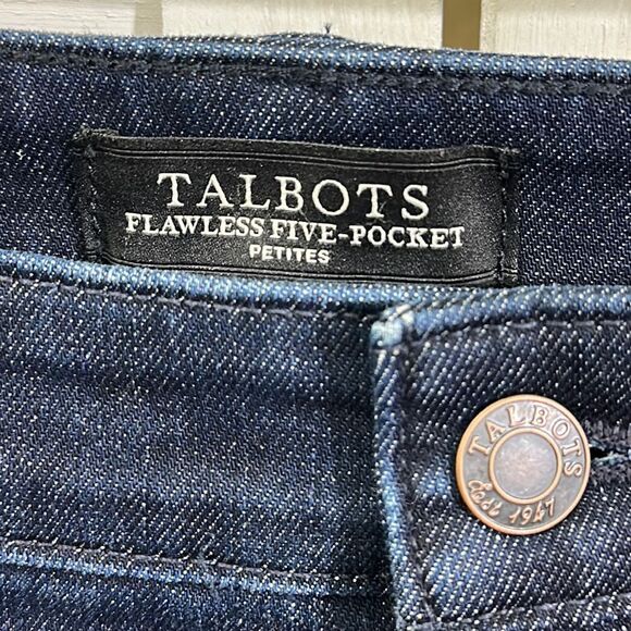 Talbots Jeans Size 16P Flawless Slim Ankle Stretch - Picture 9 of 11